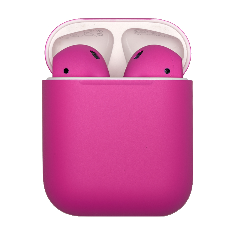 Беспроводные наушники Apple AirPods 2 с зарядным футляром - 1