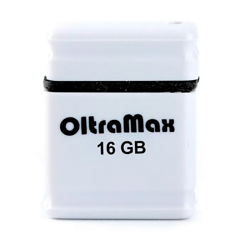 USB-флешка OltraMax 50 16 ГБ, белый - 1