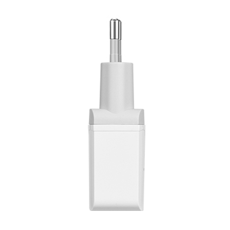 Сетевое зарядное устройство + кабель Micro Hoco C22A 12 Вт, белый - 3