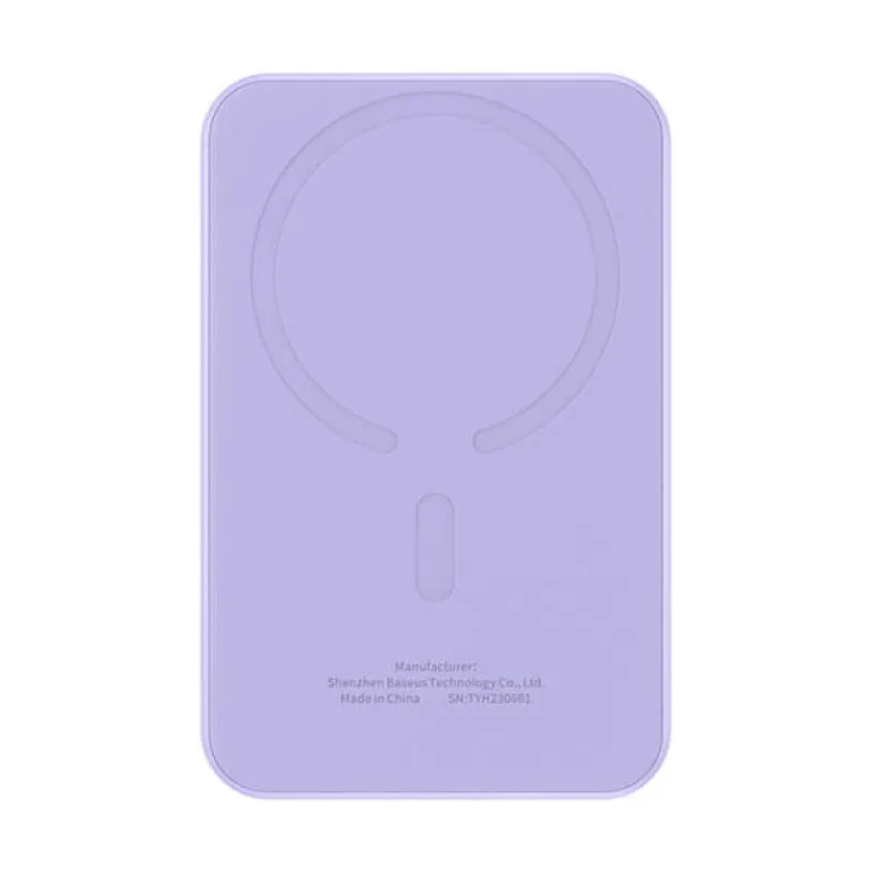 Внешний аккумулятор с беспроводной зарядкой Baseus Magnetic Mini Wireless Fast Charge 5000 мАч 20 Вт - 2
