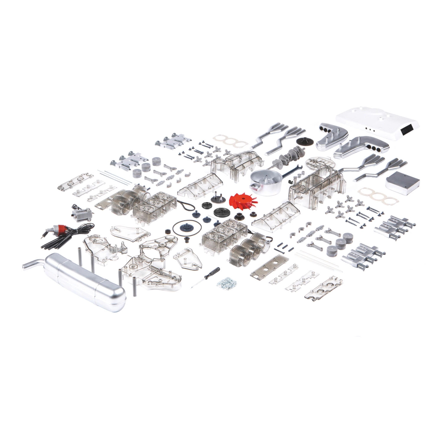 Конструктор Franzis Porsche 911 Boxermotor, 200 шт - 4