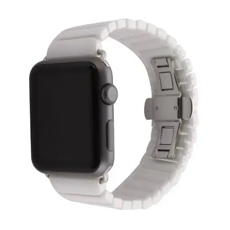Блочный браслет для Apple Watch 44 / 45 / 46 / 49mm керамика - 1
