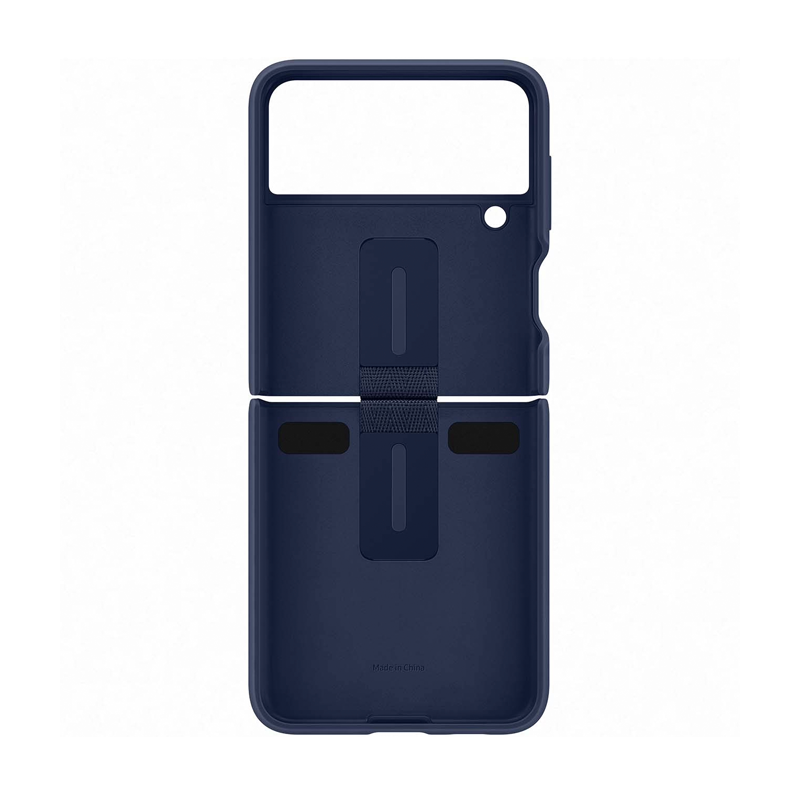 Клип-кейс (накладка) Samsung Silicone cover With Ring для Samsung Galaxy Z Flip 3 - 5