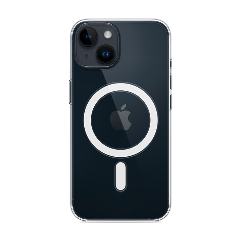 Клип-кейс (накладка) Apple Clear Case MagSafe для Apple iPhone 14 - 1