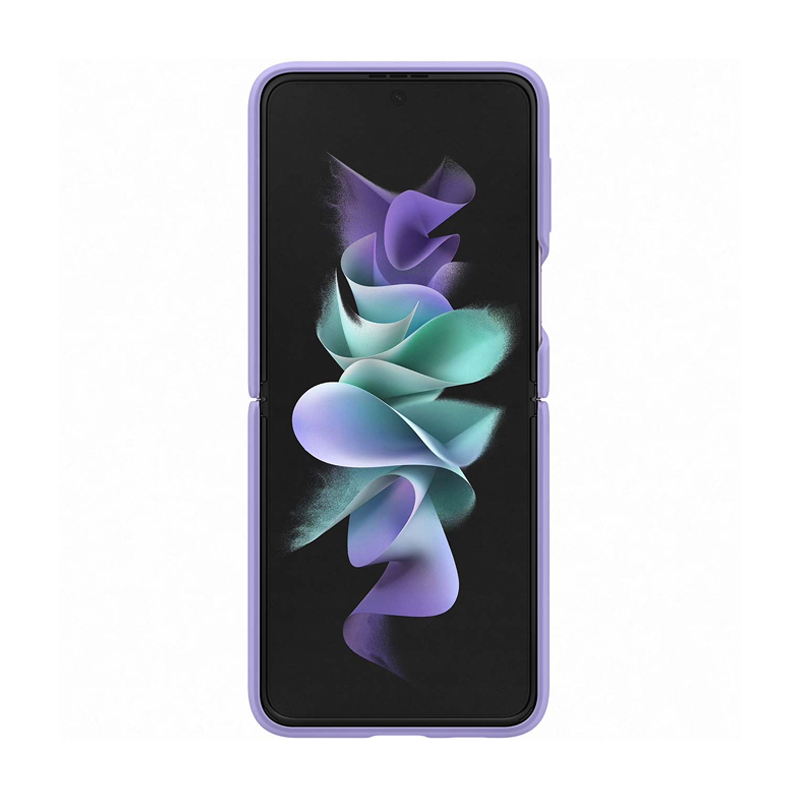 Клип-кейс (накладка) Samsung Silicone cover With Ring для Samsung Galaxy Z Flip 3 - 3