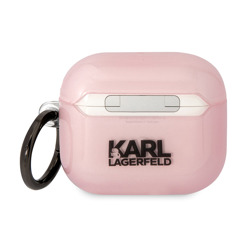 Кобура CG Mobile Lagerfeld TPU With Ring для Apple AirPods 3 - 2