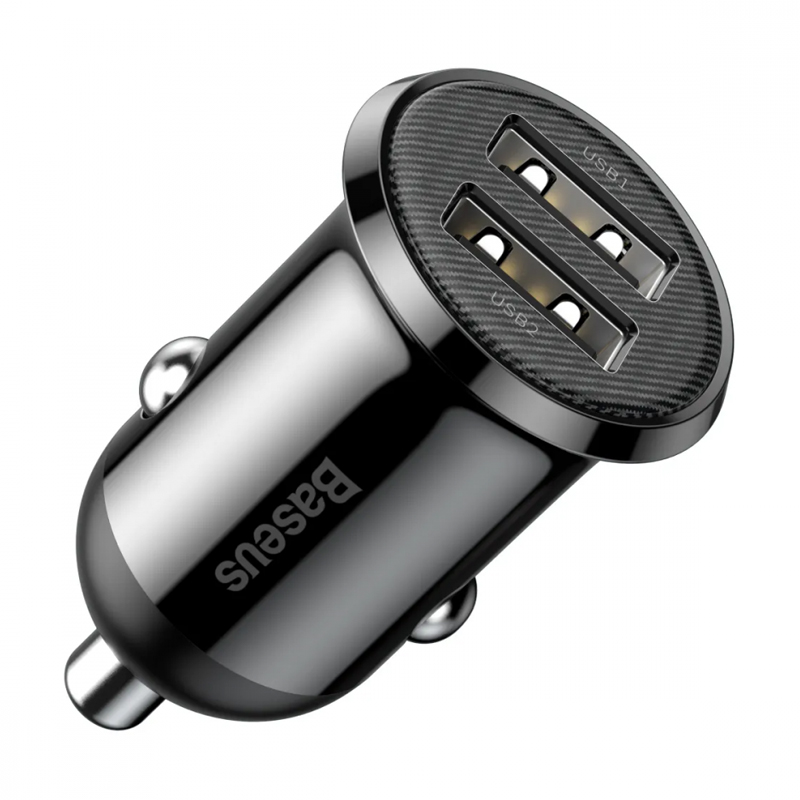 Автомобильное зарядное устройство Baseus Grain Pro A+A 24 Вт - 2
