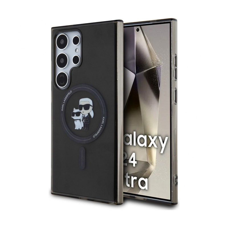 Клип-кейс (накладка) CG Mobile Lagerfeld Karl MagSafe для Samsung Galaxy S24 Ultra - 3