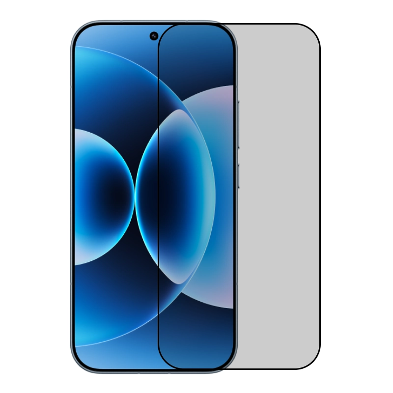 Защитное стекло 3D Premium для Xiaomi 17 Pro Max, черная рамка - 1