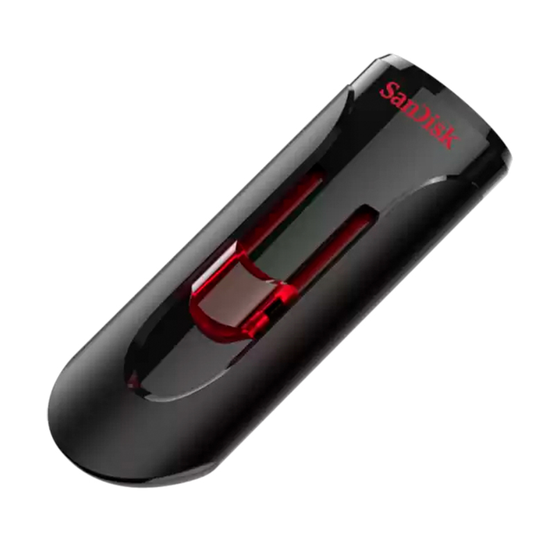 USB-флешка SanDisk Cruzer Glide 16 ГБ, чёрный - 2