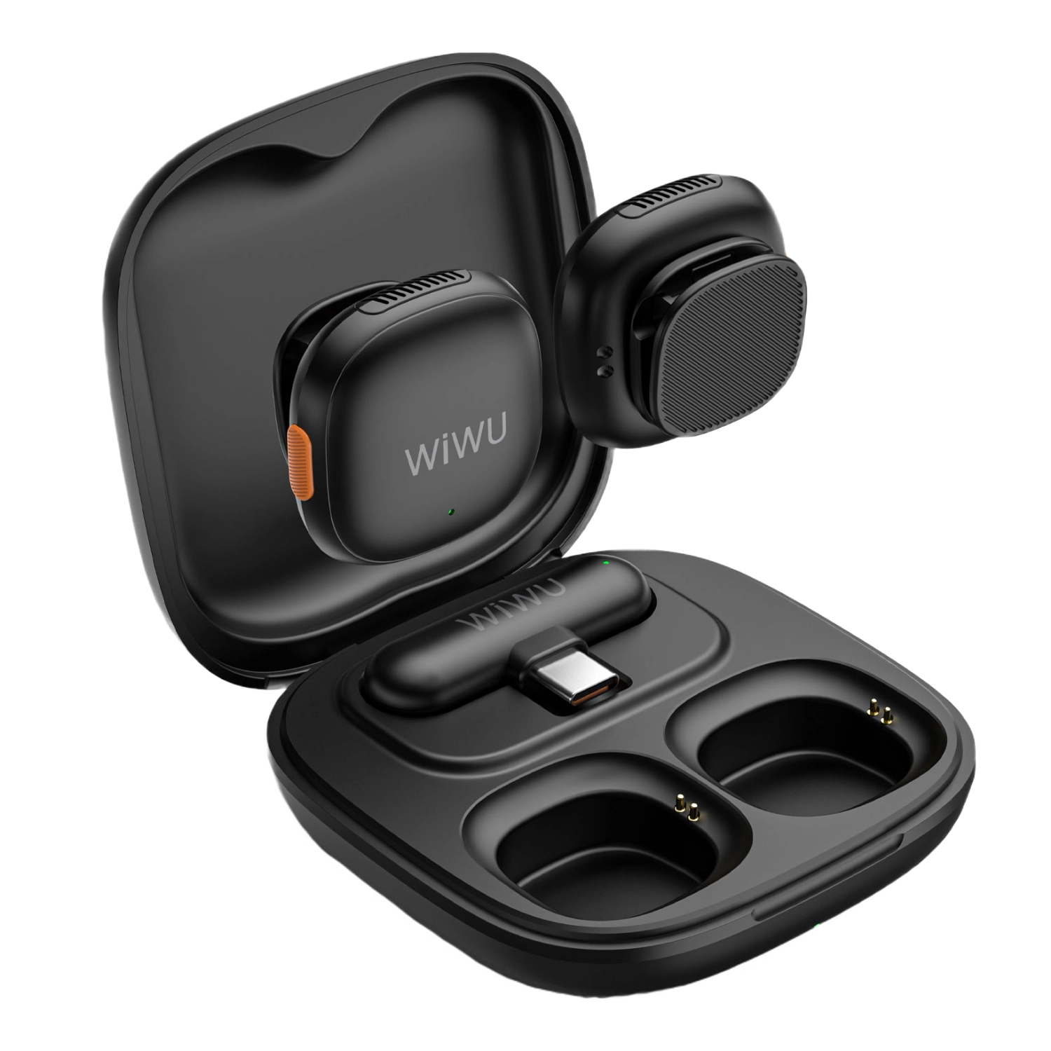 Микрофон петличный WIWU Microphone Duo Wireless - 3