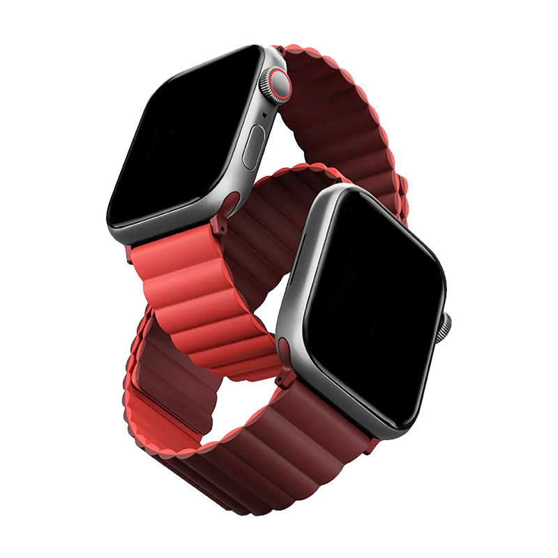 Магнитный браслет UNIQ Revix для Apple Watch 38 / 40 / 41 / 42mm силикон - 2