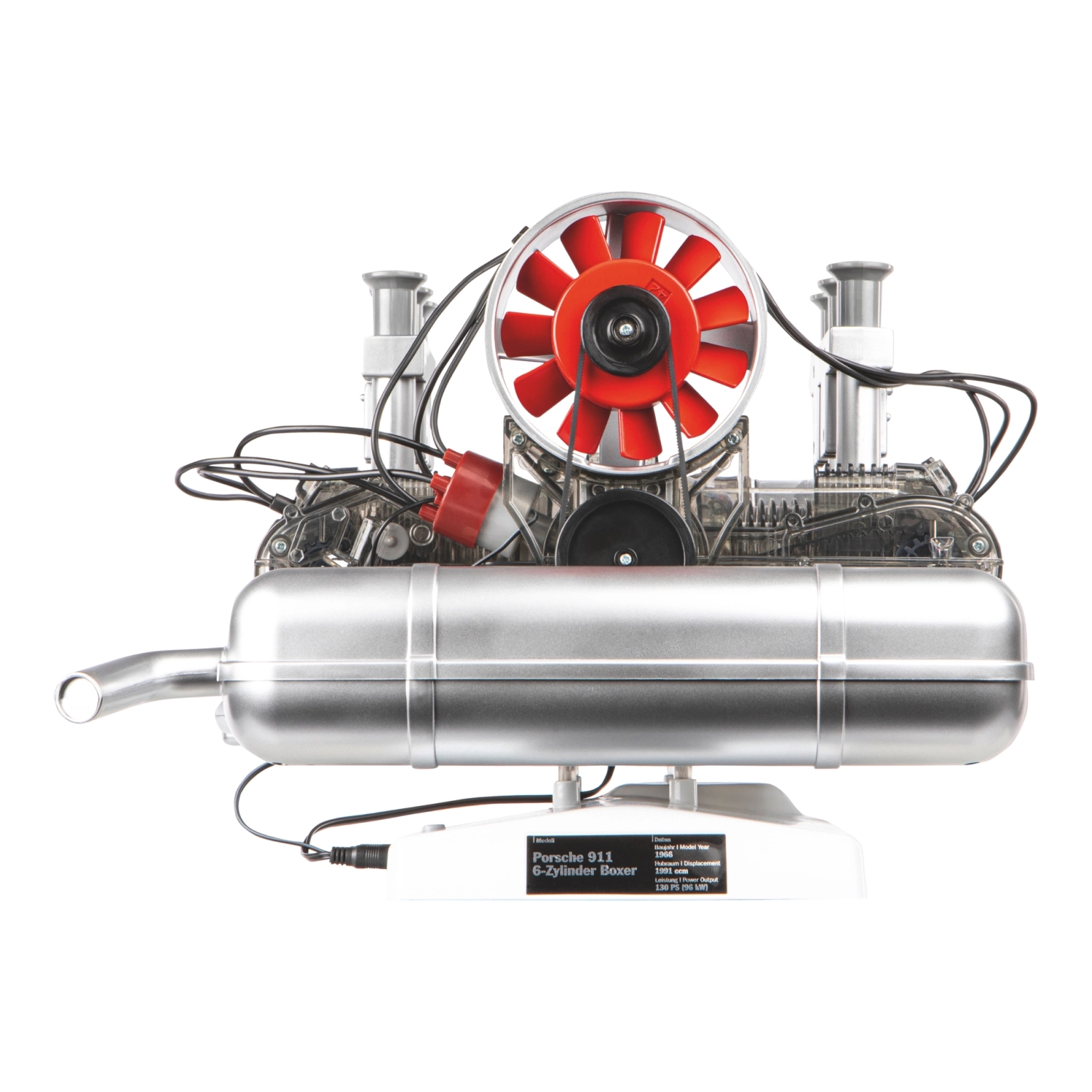 Конструктор Franzis Porsche 911 Boxermotor, 200 шт - 1