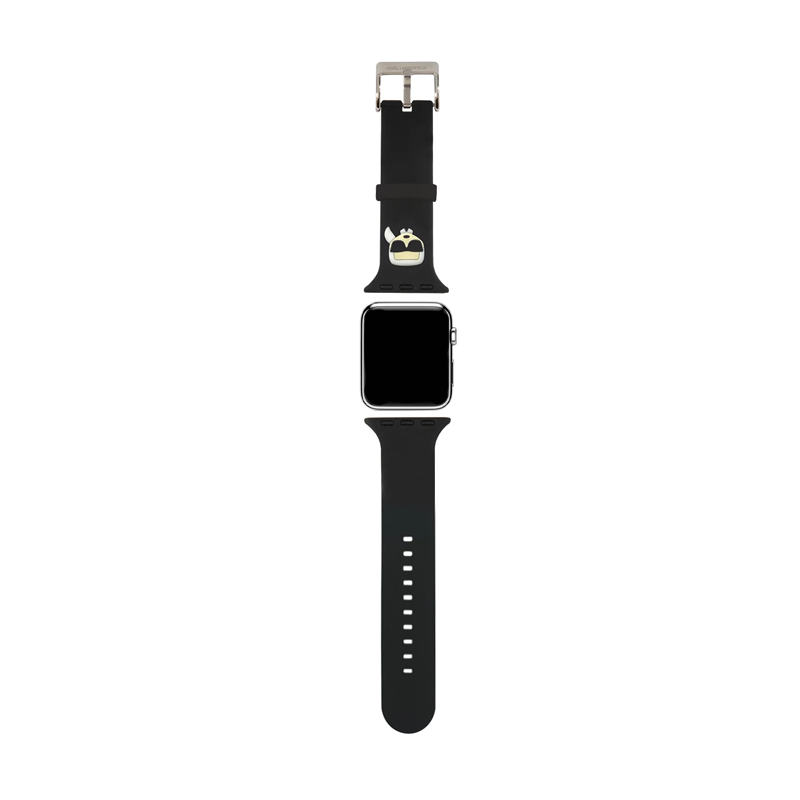 Ремешок CG Mobile Lagerfeld Karl Head для Apple Watch 44 / 45 / 46 / 49mm силикон - 3
