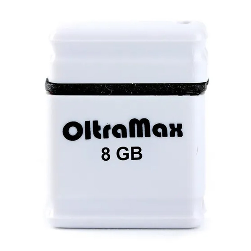 USB-флешка OltraMax 50 8 ГБ, белый - 1