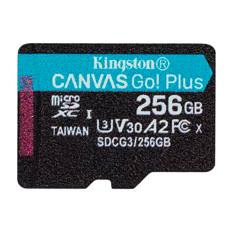 Карта памяти Kingston Canvas Go, 256 ГБ - 1