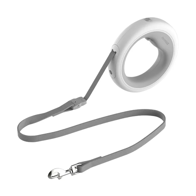 Поводок для собак Xiaomi Moestar UFO Retractable Leash 2, серый - 1