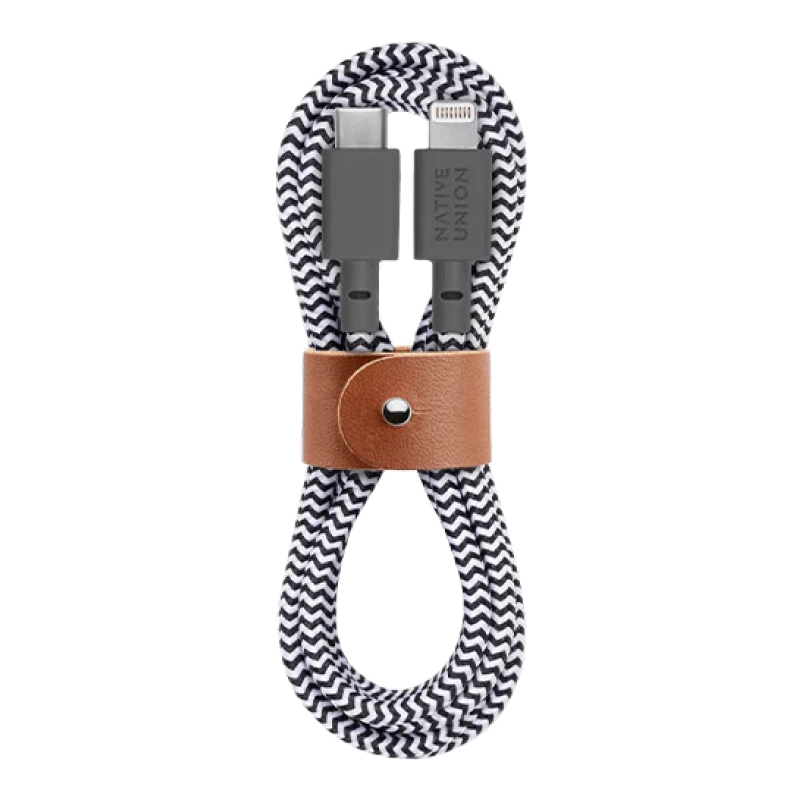 Дата-кабель Native Union Belt Cable 60W Type-C to Lightning - 1