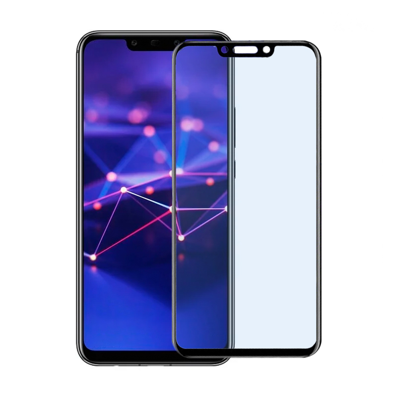 Защитное стекло 3D Premium для Huawei Mate 20 Lite, черная рамка - 1