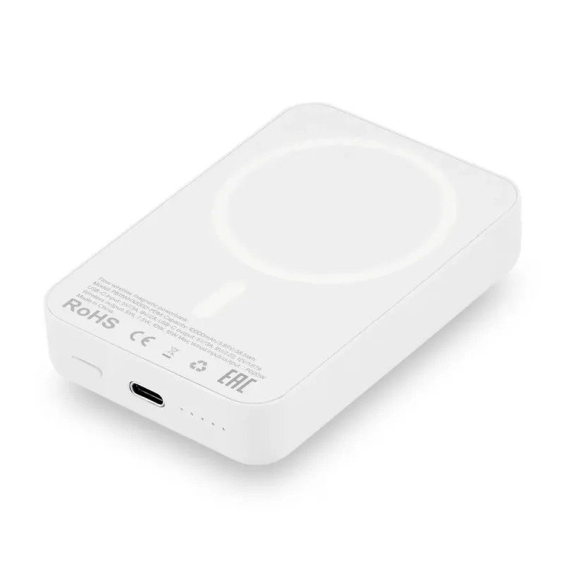 Внешний аккумулятор с беспроводной зарядкой uBear Flow Wireless Power Bank 10000 мАч 20 Вт - 3