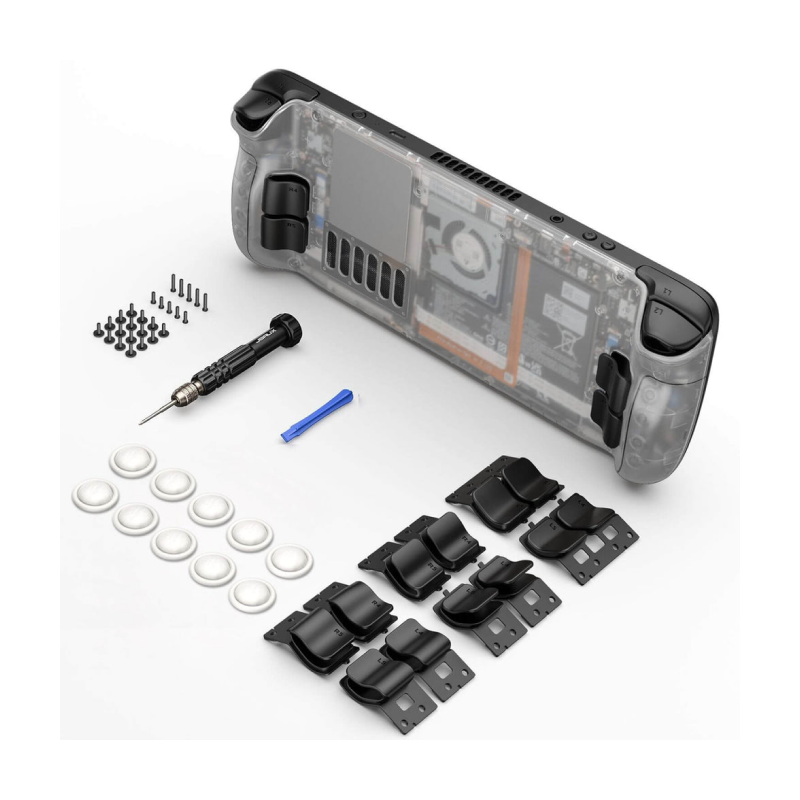 Задняя панель JSAUX Transparent Back Plate для Steam Deck - 2