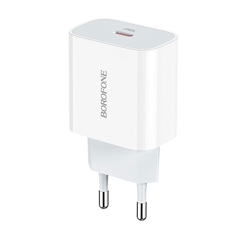 Сетевое зарядное устройство Borofone BA38A Plus 20 Вт - 1