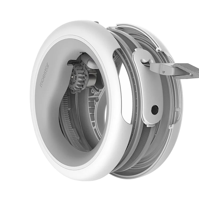 Поводок для собак Xiaomi Moestar UFO Retractable Leash 2, серый - 4