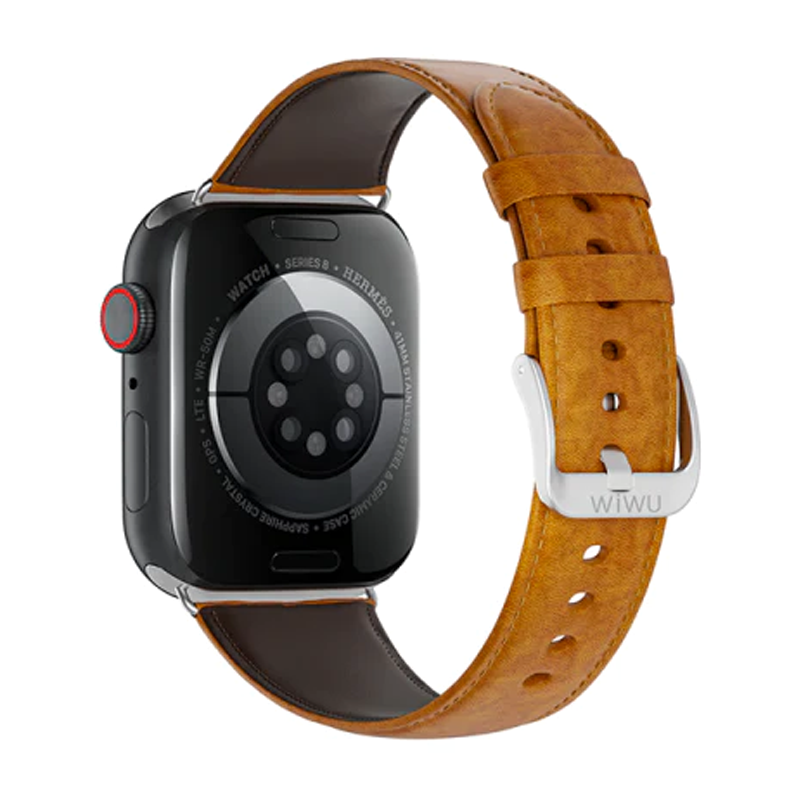 Ремешок WIWU Crazy Horse Leather для Apple Watch 38 / 40 / 41 / 42mm кожа - 2