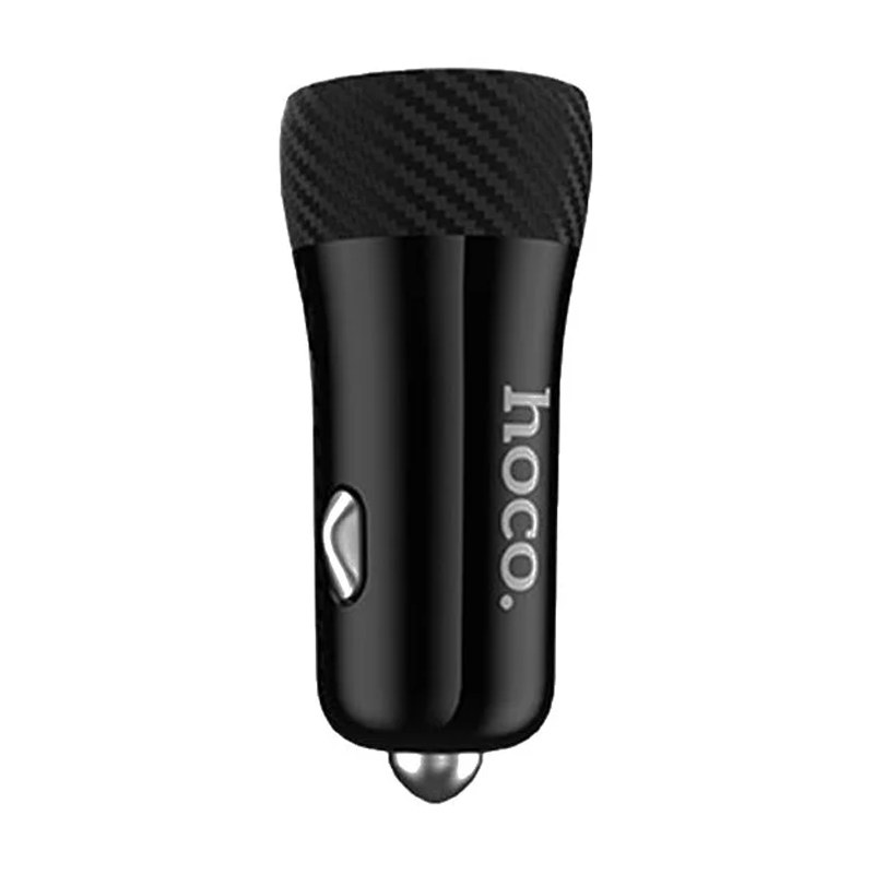 Автомобильное зарядное устройство Hoco Z21 24 Вт, чёрный - 1