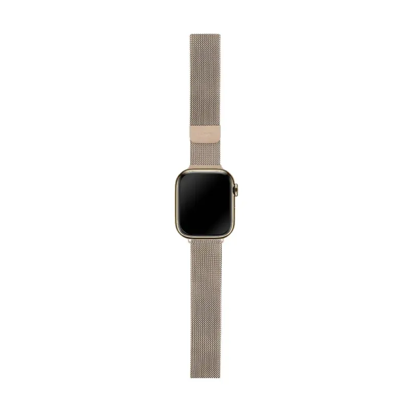 Миланский сетчатый браслет uBear Spark для Apple Watch 38 / 40 / 41 / 42mm сталь - 2