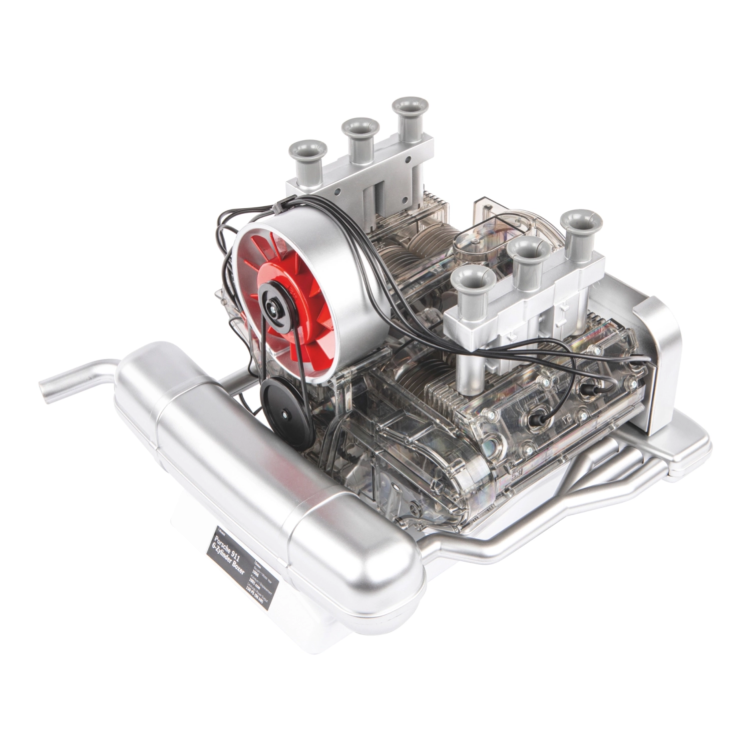Конструктор Franzis Porsche 911 Boxermotor, 200 шт - 3