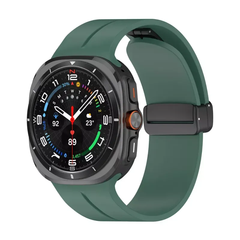 Ремешок D-Buckle для Samsung Galaxy Watch Ultra силикон - 1