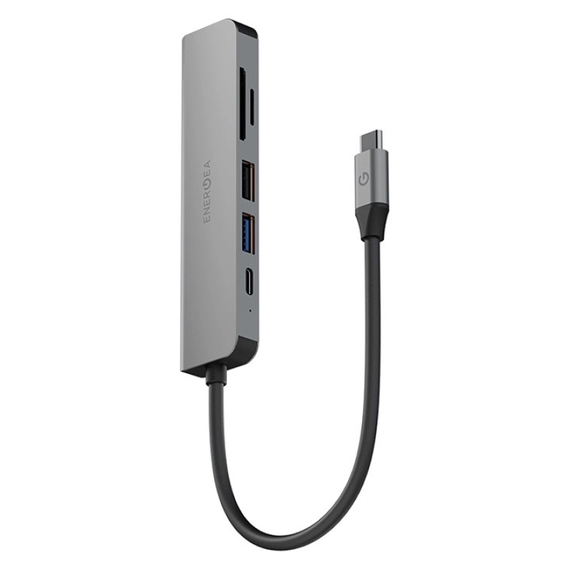 Адаптер-разветвитель для компьютера Energea AluHub HD3 (6в1) - 1