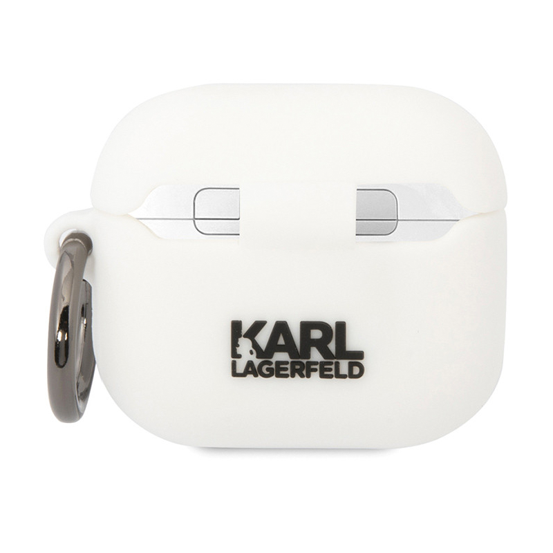 Кобура CG Mobile Lagerfeld Silicone Case With Ring для Apple AirPods 3 - 2