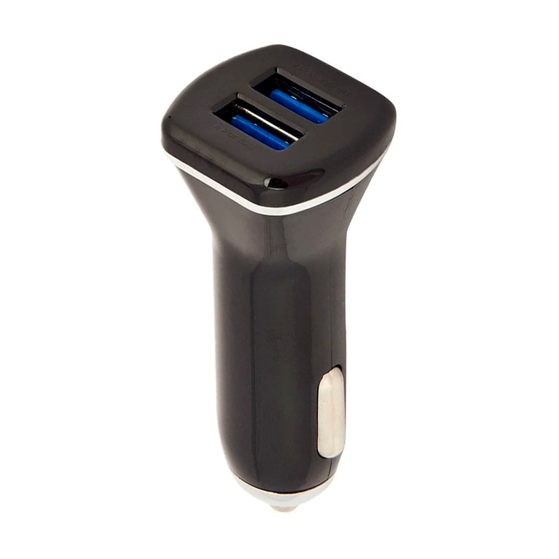 Автомобильное зарядное устройство + кабель Lightning Ldnio DL-219 12 Вт, чёрный - 1