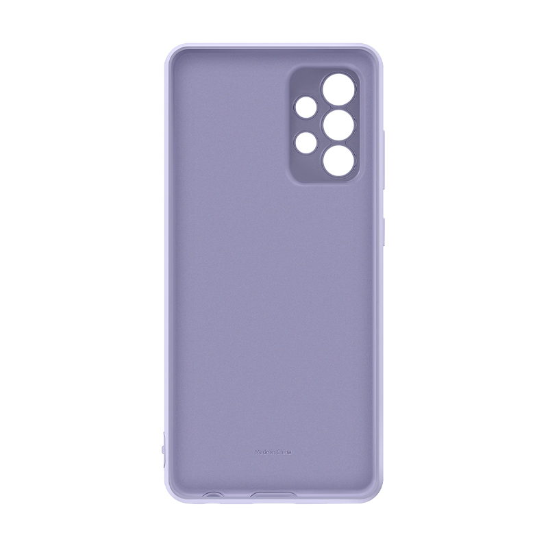 Клип-кейс (накладка) Samsung Silicone cover для Samsung Galaxy A52 - 3