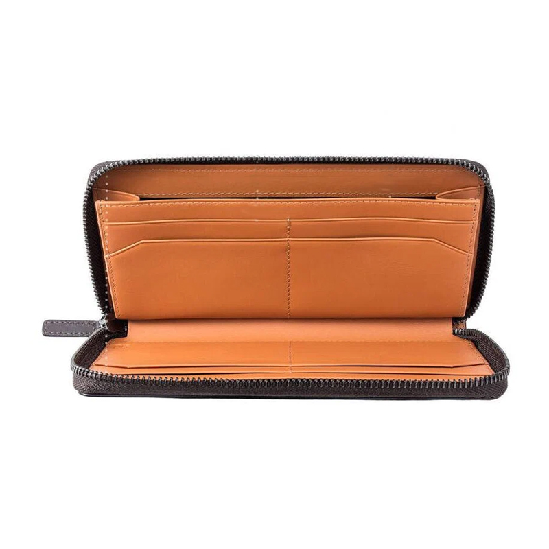 Кошелек Xiaomi 90 Points Purse Long Section, коричневый - 2