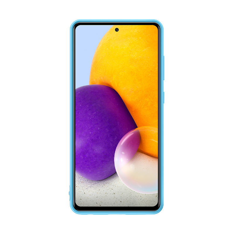 Клип-кейс (накладка) Samsung Silicone cover для Samsung Galaxy A72 - 2