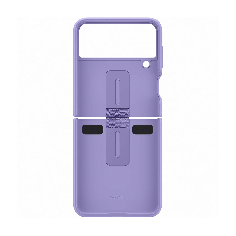 Клип-кейс (накладка) Samsung Silicone cover With Ring для Samsung Galaxy Z Flip 3 - 5