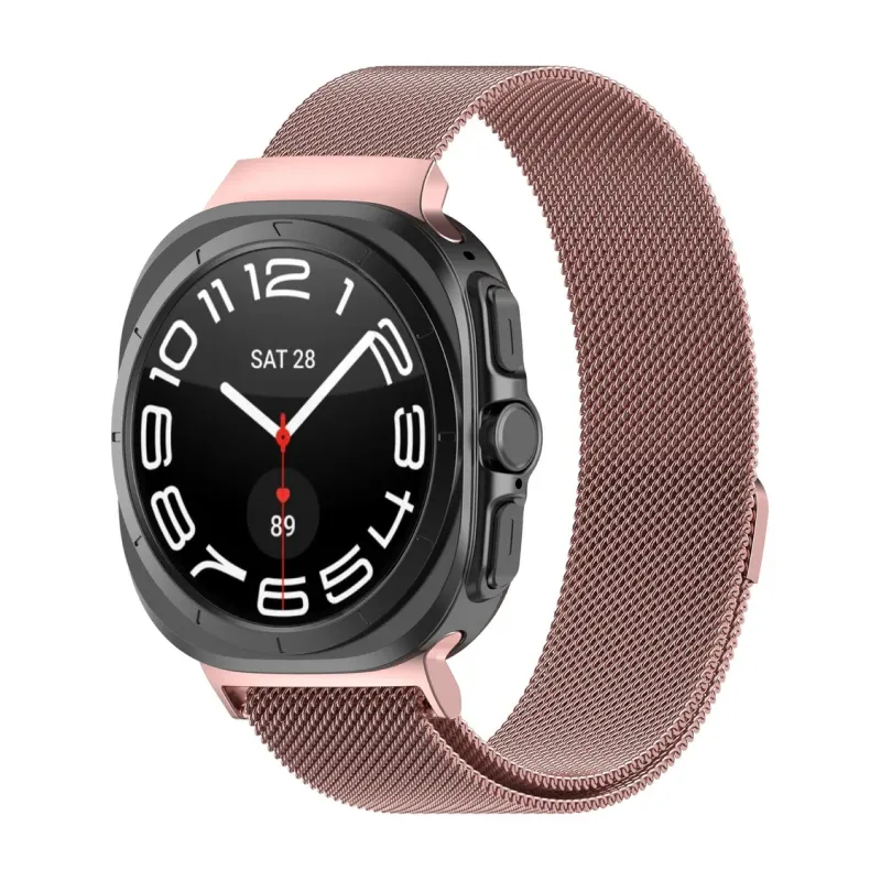 Миланский сетчатый браслет для Samsung Galaxy Watch Ultra сталь - 1