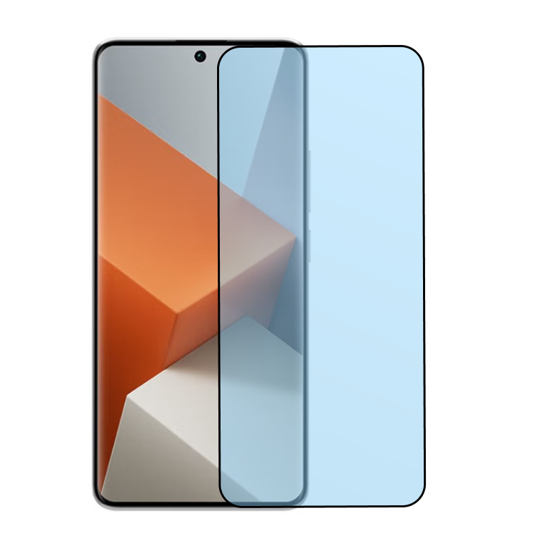 Защитное стекло 3D Premium для Xiaomi Poco X7 Pro 5G, черная рамка - 1