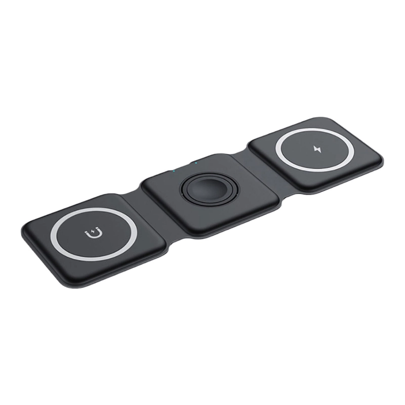Беспроводное зарядное устройство WIWU Magnetic Wireless Charger 3in1 25 Вт - 2