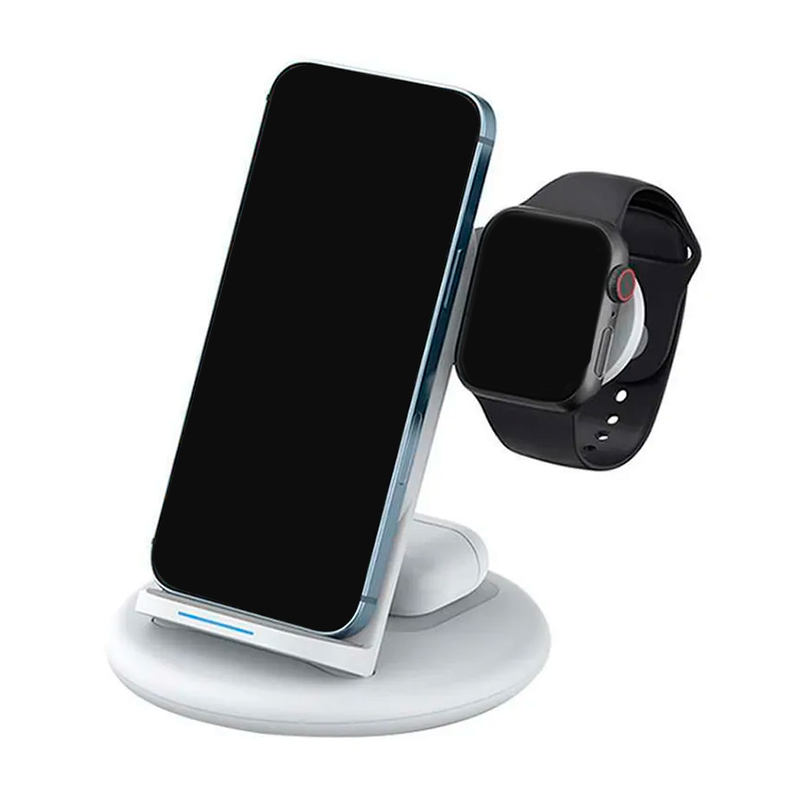 Беспроводное зарядное устройство WIWU Power Air 3in1 Station 15 Вт - 1