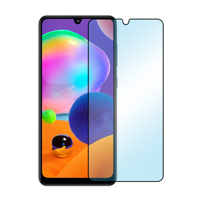Защитное стекло 3D Premium для Samsung Galaxy A24 / A25, черная рамка - 2