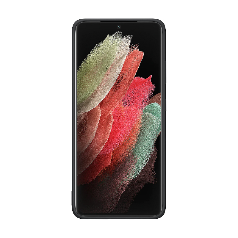 Клип-кейс (накладка) Samsung Silicone cover для Samsung Galaxy S21 Ultra - 2