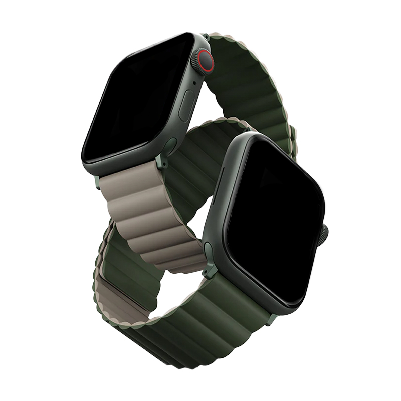 Магнитный браслет UNIQ Revix для Apple Watch 44 / 45 / 46 / 49mm силикон - 2