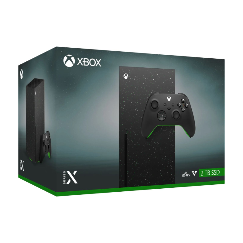 Игровая приставка Microsoft Xbox Series X Galaxy Black Special Edition 2 ТБ  - 3