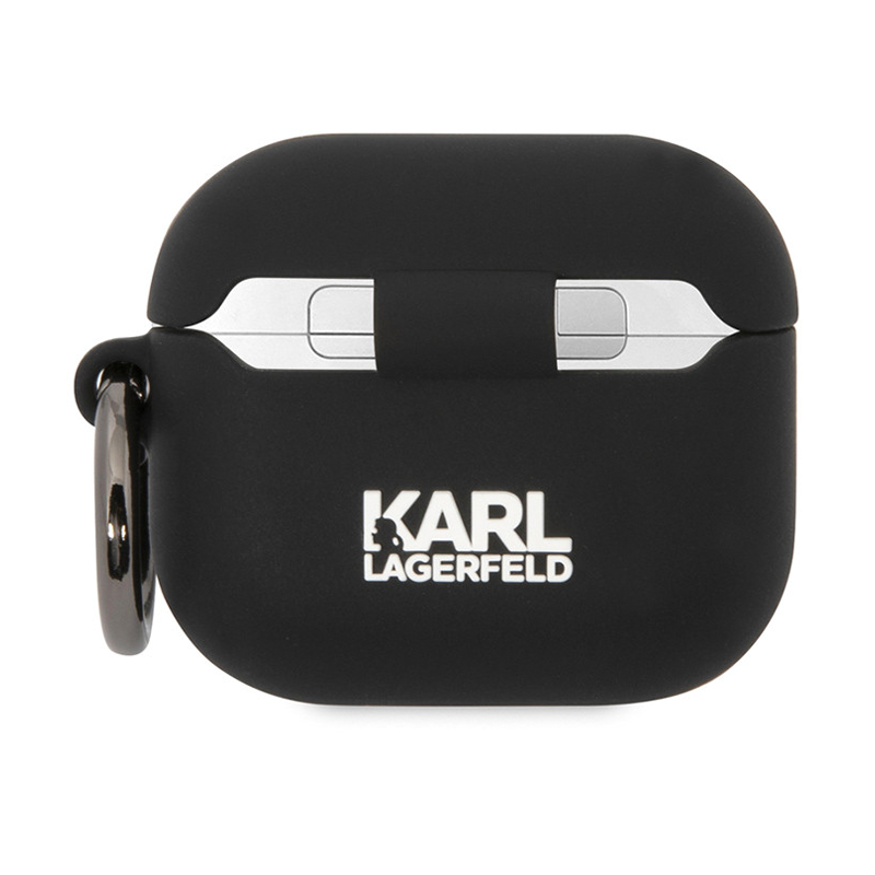 Кобура CG Mobile Lagerfeld Silicone Case With Ring для Apple AirPods 3 - 2