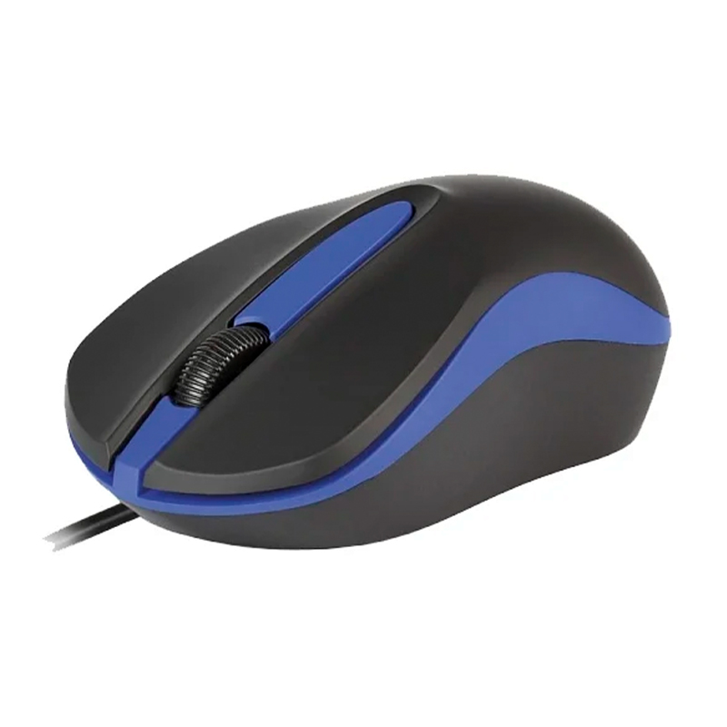 Мышь проводная SmartBuy One SBM-329-KB, чёрный с синим - 2