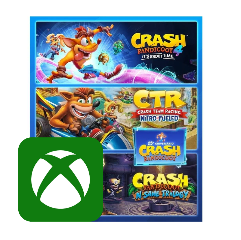 Игра для Xbox Crash Bandicoot™ - юбилейный набор Crash (оформление на учётную запись) - 1
